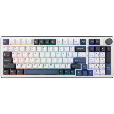 White Shark Bezprzewodowa Klawiatura Mechaniczna Excalibur Biała Hot-Swap Rgb Gaming White Shark Bezprzewodowa Klawiatura Mechaniczna Excalibur Biała Hot-Swap Rgb Gaming