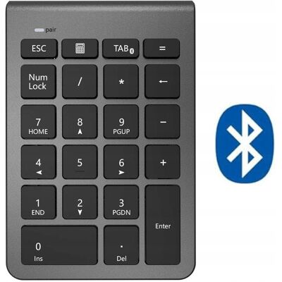 Alcatel Bezprzewodowa klawiatura numeryczna do komputera laptopa Bluetooth NK10 Alcatel Bezprzewodowa klawiatura numeryczna do komputera laptopa Bluetooth NK10