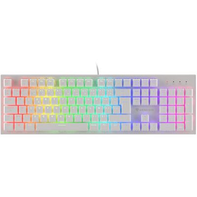 Podświetlana klawiatura do gier Genesis Thor 303 - RGB, Mechaniczne brązowe przełączniki, Hot Swap Podświetlana klawiatura do gier Genesis Thor 303 - RGB, Mechaniczne brązowe przełączniki, Hot Swap