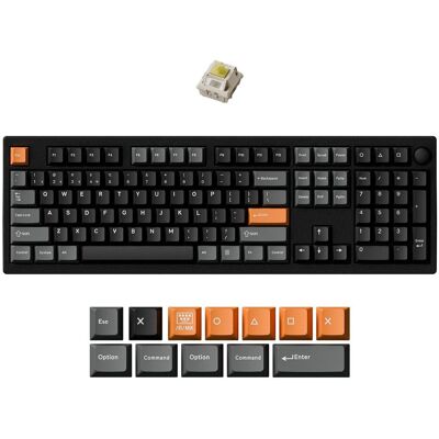 Keychron P6 Ultra 8k Klawiatura Mechaniczna Bezprzewodowa Rgb Switch Banana Keychron P6 Ultra 8k Klawiatura Mechaniczna Bezprzewodowa Rgb Switch Banana