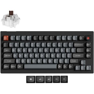 Keychron V1 8k Qmk Przewodowa Klawiatura Mechaniczna Super Brown Switch Keychron V1 8k Qmk Przewodowa Klawiatura Mechaniczna Super Brown Switch