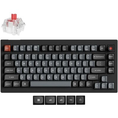 Keychron V1 8k Qmk Przewodowa Klawiatura Mechaniczna Super Red Switch Keychron V1 8k Qmk Przewodowa Klawiatura Mechaniczna Super Red Switch