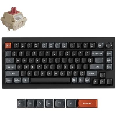 Keychron V1 Ultra 8k Bezprzewodowa Klawiatura Mechaniczna Pom Switch Red Keychron V1 Ultra 8k Bezprzewodowa Klawiatura Mechaniczna Pom Switch Red