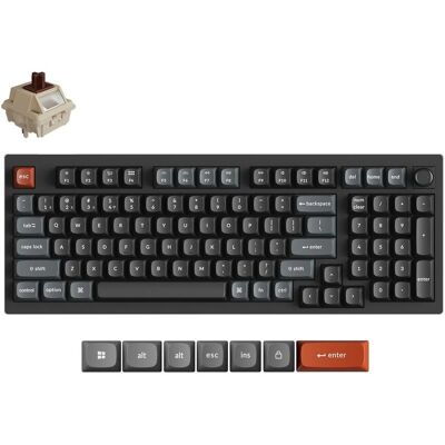 Keychron V5 Ultra 8k Bezprzewodowa Klawiatura Mechaniczna Pom Switch - Brown Keychron V5 Ultra 8k Bezprzewodowa Klawiatura Mechaniczna Pom Switch - Brown