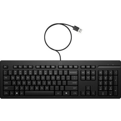 HP Klawiatura 125 G2 Usb Przewodowa Ay2y7aa#abb HP Klawiatura 125 G2 Usb Przewodowa Ay2y7aa#abb
