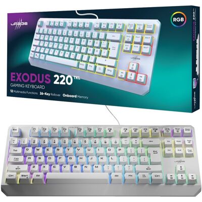 Hama Klawiatura Gamingowa Urage Exodus 220 Tkl Rgb Anti-Ghosting Pro Układ Pl Hama Klawiatura Gamingowa Urage Exodus 220 Tkl Rgb Anti-Ghosting Pro Układ Pl