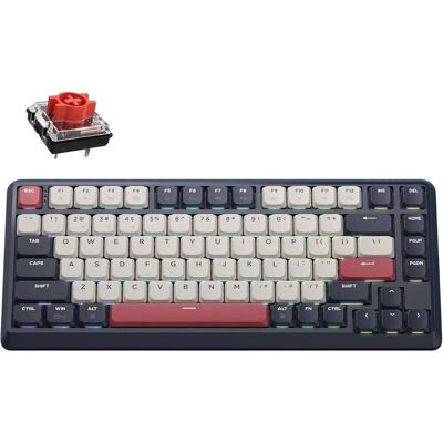 Klawiatura Mechaniczna Keychron J1 Qmk, Rgb, Hot-Swap, Dark Blue, Red Klawiatura Mechaniczna Keychron J1 Qmk, Rgb, Hot-Swap, Dark Blue, Red