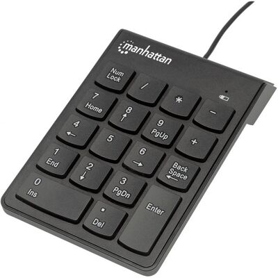 Klawiatura Numeryczna Manhattan Ultra Slim Usb Czarna Klawiatura Numeryczna Manhattan Ultra Slim Usb Czarna
