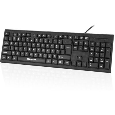 Klawiatura Przewodowa Blow Cicha Trwała Usb Qwerty Klawiatura Przewodowa Blow Cicha Trwała Usb Qwerty