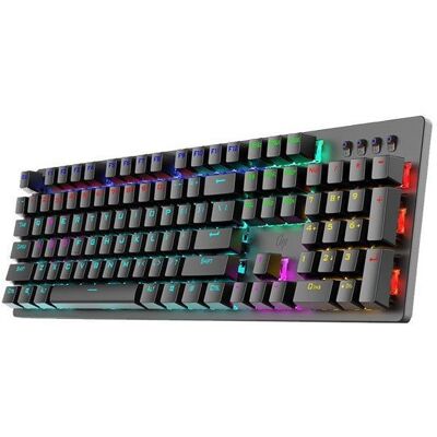 Klawiatura Przewodowa Mechaniczna Hp Gk100 Podświetlenie Es Qwerty Klawiatura Przewodowa Mechaniczna Hp Gk100 Podświetlenie Es Qwerty
