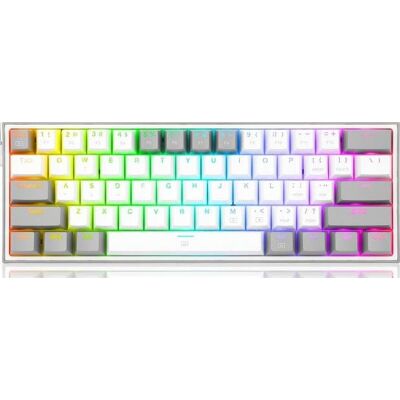 Klawiatura Redragon K617 Fizz Rgb White/grey Klawiatura Redragon K617 Fizz Rgb White/grey