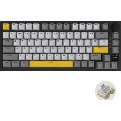 Inny producent 2x Klawiatura Bezprzewodowa Mechaniczna Ajazz Ak820 Pro Gift Switch Czarna Inny producent 2x Klawiatura Bezprzewodowa Mechaniczna Ajazz Ak820 Pro Gift Switch Czarna