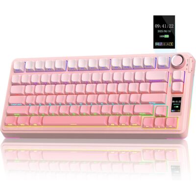 Aula S75 Pro Bezprzewodowa Klawiatura Mechaniczna Gradient Star Vector Aula S75 Pro Bezprzewodowa Klawiatura Mechaniczna Gradient Star Vector