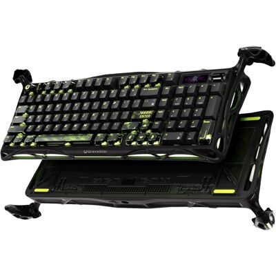 Bezprzewodowa Klawiatura Mechaniczna Gravastar Mercury K98 Pro Phantom Black Bezprzewodowa Klawiatura Mechaniczna Gravastar Mercury K98 Pro Phantom Black
