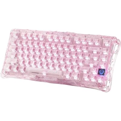 Gravastar Mercury K1 Lite Crystal Rose Bezprzewodowa Klawiatura Mechaniczna Gravastar Mercury K1 Lite Crystal Rose Bezprzewodowa Klawiatura Mechaniczna