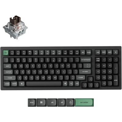 Klawiatura Bezprzewodowa Mechaniczna Keychron K4 Ultra 8k Apex Brown K4u-H3 Klawiatura Bezprzewodowa Mechaniczna Keychron K4 Ultra 8k Apex Brown K4u-H3