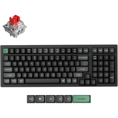 Klawiatura Bezprzewodowa Mechaniczna Keychron K4 Ultra 8k Apex Red, K4u-H1 Klawiatura Bezprzewodowa Mechaniczna Keychron K4 Ultra 8k Apex Red, K4u-H1
