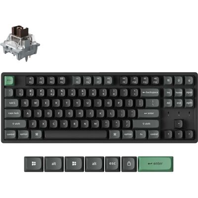 Klawiatura Bezprzewodowa Mechaniczna Keychron K8 Ultra 8k Apex Brown K8u-J3 Klawiatura Bezprzewodowa Mechaniczna Keychron K8 Ultra 8k Apex Brown K8u-J3