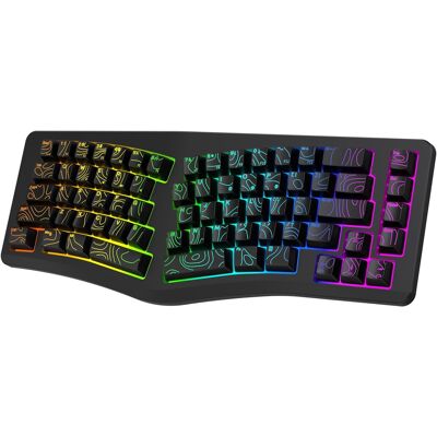 Inny producent Klawiatura Ergonomiczna Przewodowa Gamingowa 69 Klawiszy Podświetlana Rgb Inny producent Klawiatura Ergonomiczna Przewodowa Gamingowa 69 Klawiszy Podświetlana Rgb