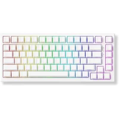 Klawiatura Magnetyczna Gamingowa Akko Tac75 He Glare Switch Usb-C - Biały Klawiatura Magnetyczna Gamingowa Akko Tac75 He Glare Switch Usb-C - Biały