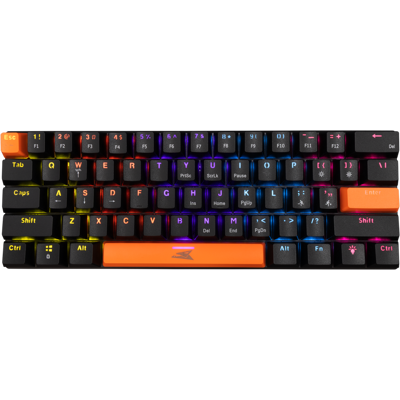 White Shark Klawiatura Mechaniczna Gamingowa Baracuda Dolphin Blue Switch Czarna Rgb White Shark Klawiatura Mechaniczna Gamingowa Baracuda Dolphin Blue Switch Czarna Rgb