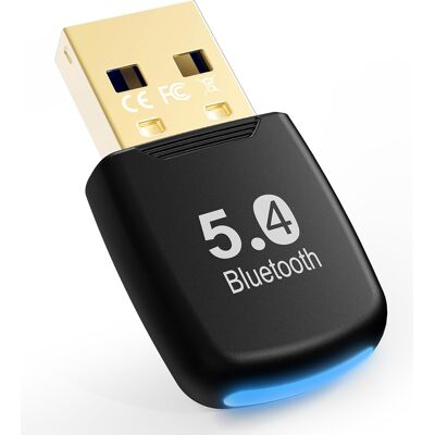 Inny producent Klucz Bluetooth 5.4 Usb Odbiornik Komputera Pc Laptopa Myszy Klawiatury Inny producent Klucz Bluetooth 5.4 Usb Odbiornik Komputera Pc Laptopa Myszy Klawiatury