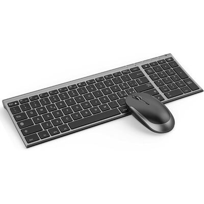 Inny producent Bezprzewodowa Klawiatura Usb 2.4G Ciemny Szary Qwerty Włoski +Myszka Inny producent Bezprzewodowa Klawiatura Usb 2.4G Ciemny Szary Qwerty Włoski +Myszka
