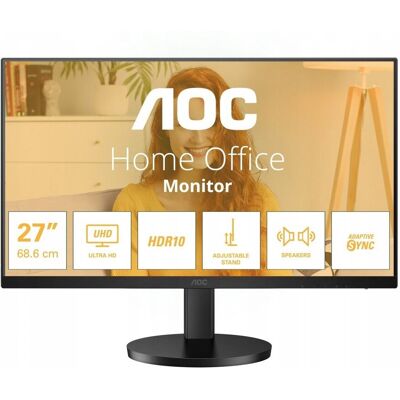 AOC Monitor U27B3AF 27 cali IPS 4K HDMIx2 DP HAS AOC Monitor U27B3AF 27 cali IPS 4K HDMIx2 DP HAS