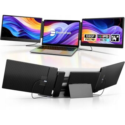 Inny producent domyfan S3 Przenośny monitor 14' do laptopa potrójny ekran 1080P 2024 nowy Inny producent domyfan S3 Przenośny monitor 14' do laptopa potrójny ekran 1080P 2024 nowy