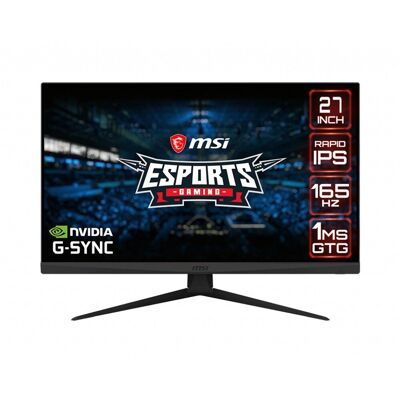 MSI Monitor 27 cali Optix G273QPF FLAT/LED/WQHD/NonTouch/czarny MSI Monitor 27 cali Optix G273QPF FLAT/LED/WQHD/NonTouch/czarny