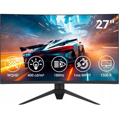 Inny producent ODYS Q27 PRO-X zakrzywiony monitor gamingowy 27''180Hz WQHD 2560x1440 2024 Inny producent ODYS Q27 PRO-X zakrzywiony monitor gamingowy 27''180Hz WQHD 2560x1440 2024