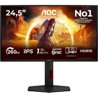 Monitor AOC 25G4ZR 24,5' Fast IPS FHD 240Hz 2xHDMI DP Monitor AOC 25G4ZR 24,5' Fast IPS FHD 240Hz 2xHDMI DP