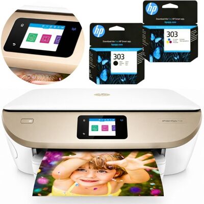 Designerska Drukarka Wielofunkcyjna Atramentowa HP Envy 7134 Wi-Fi HP 303 Designerska Drukarka Wielofunkcyjna Atramentowa HP Envy 7134 Wi-Fi HP 303