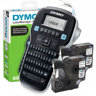 Drukarka DYMO LabelManager LM160 +2 taśmy D1 45013 Drukarka DYMO LabelManager LM160 +2 taśmy D1 45013