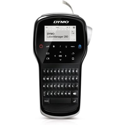 Dymo LabelManager 280 - Przenośny drukarka etykiet - Czarny/Srebrny Dymo LabelManager 280 - Przenośny drukarka etykiet - Czarny/Srebrny