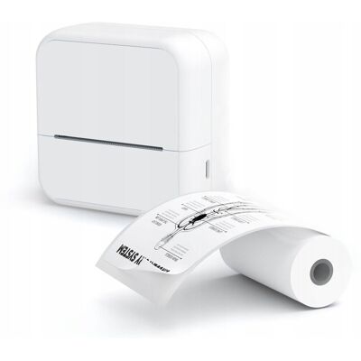 Loveinstant Drukarka Termiczna Bluetooth Do Zdjęć Naklejek Notatek Etykiet 53mm 203dpi / S1 / Biały Loveinstant Drukarka Termiczna Bluetooth Do Zdjęć Naklejek Notatek Etykiet 53mm 203dpi / S1 / Biały