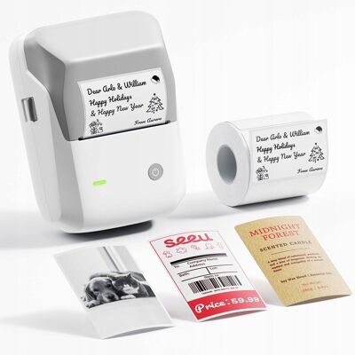 Drukarka termiczna etykiet samoprzylepnych B1 Pro Niimbot 300 DPI Bluetooth Drukarka termiczna etykiet samoprzylepnych B1 Pro Niimbot 300 DPI Bluetooth