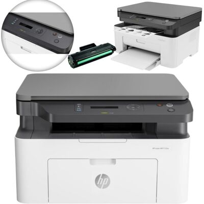 Drukarka Wielofunkcyjna Laserowa Mono Hp Laser Mfp 135w Tani Druk 106a Wifi Drukarka Wielofunkcyjna Laserowa Mono Hp Laser Mfp 135w Tani Druk 106a Wifi