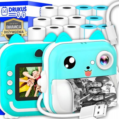 Inny producent 3.0 DRUKARKA TERMICZNA APARAT KAMERA NATYCHMIASTOWY DRUK +13 ROLEK Inny producent 3.0 DRUKARKA TERMICZNA APARAT KAMERA NATYCHMIASTOWY DRUK +13 ROLEK