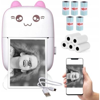 DRUKARKA TERMICZNA MINI KOT + 11 SZT ROLEK DRUKARKA TERMICZNA MINI KOT + 11 SZT ROLEK