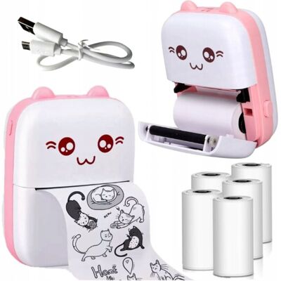 Inny producent Mini Drukarka Termiczna ORYGINALNY Do Zdjęć Przenośna + 11 ROLEK Inny producent Mini Drukarka Termiczna ORYGINALNY Do Zdjęć Przenośna + 11 ROLEK