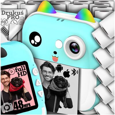 Inny producent MINI DRUKARKA TERMICZNA PRO APARAT NATYCHMIASTOWY + 23 ROLKI DODATKOWO Inny producent MINI DRUKARKA TERMICZNA PRO APARAT NATYCHMIASTOWY + 23 ROLKI DODATKOWO