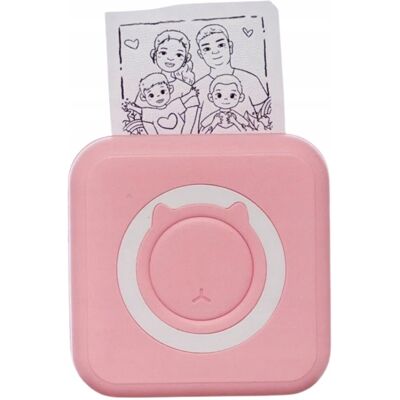 ELECTRONICA 4U Mini drukarka termiczna przenośna dla dziecka C15 Bluetooth Drukuś ELECTRONICA 4U Mini drukarka termiczna przenośna dla dziecka C15 Bluetooth Drukuś