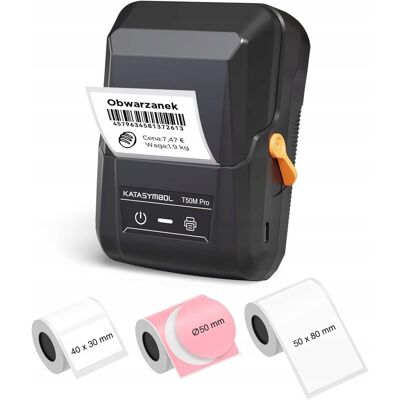 brak danych Outlet SUPVAN T50M Pro Drukarka Etykiet Termiczna Bluetooth +3 Rolki Czarna brak danych Outlet SUPVAN T50M Pro Drukarka Etykiet Termiczna Bluetooth +3 Rolki Czarna