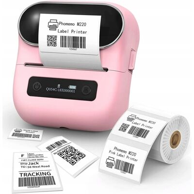 Inny producent Phomemo M220 termiczna drukarka etykiet Bluetooth PrintMaster 2200mAh 75mm Inny producent Phomemo M220 termiczna drukarka etykiet Bluetooth PrintMaster 2200mAh 75mm