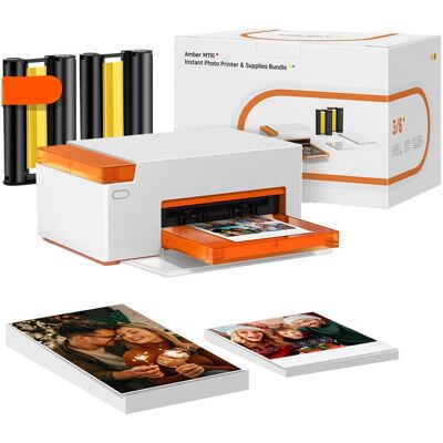 brak danych Przenośna drukarka do zdjęć Liene Amber M110 4x6' z 60 arkuszami papieru 4x6' brak danych Przenośna drukarka do zdjęć Liene Amber M110 4x6' z 60 arkuszami papieru 4x6'