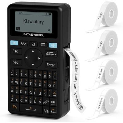 IBM Supvan Drukarka Etykiet Bluetooth Przenośna Akumulatorowa IBM Supvan Drukarka Etykiet Bluetooth Przenośna Akumulatorowa
