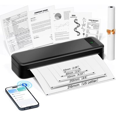 inna (Inny) Termiczna Drukarka Portable Printer A285M do Dokumentów A4 USB + Bluetooth inna (Inny) Termiczna Drukarka Portable Printer A285M do Dokumentów A4 USB + Bluetooth