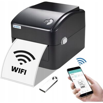 Inny producent WIFI DRUKARKA TERMICZNA DO ETYKIET KURIERSKICH INPOST DHL AMAZON Inny producent WIFI DRUKARKA TERMICZNA DO ETYKIET KURIERSKICH INPOST DHL AMAZON
