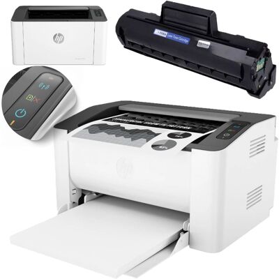 Drukarka Laserowa Jednofunkcyjna Mono HP LaserJet 107w toner 106a Wi-Fi Drukarka Laserowa Jednofunkcyjna Mono HP LaserJet 107w toner 106a Wi-Fi